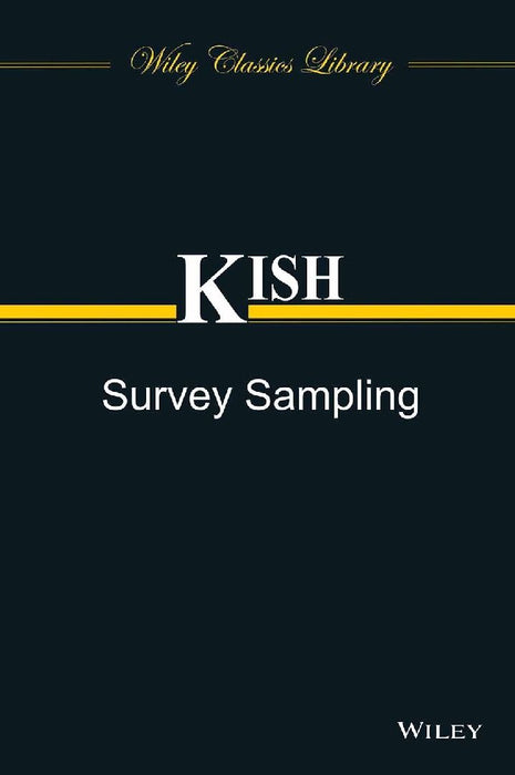 Survey Sampling  by Kish
