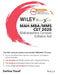Wiley's ExamXpert MAH-MBA/MMS CET 2020 Maharashtra Common Entrance Test by Sarfraz Yusuf