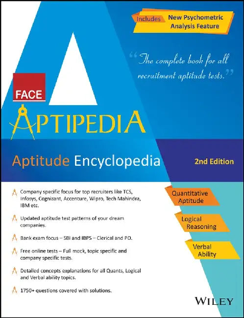 Aptipedia Aptitude Encyclopedia, 2ed by FACE