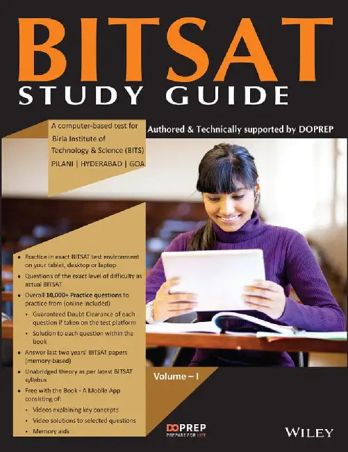 BITSAT Study Guide Vol - I & II by DOPREP