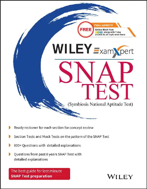 Wiley's ExamXpert SNAP TEST (Symbiosis National Aptitude Test) by Wiley Editorial