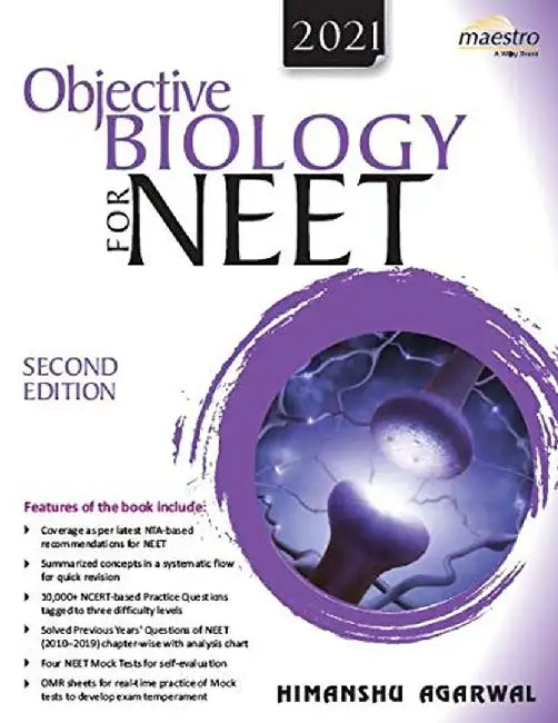 Wiley's Objective Biology for NEET, 2ed, 2021 by Himanshu Agarwal