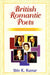 British Romantic Poets: Critical Assessments by Shiv K. Kumar