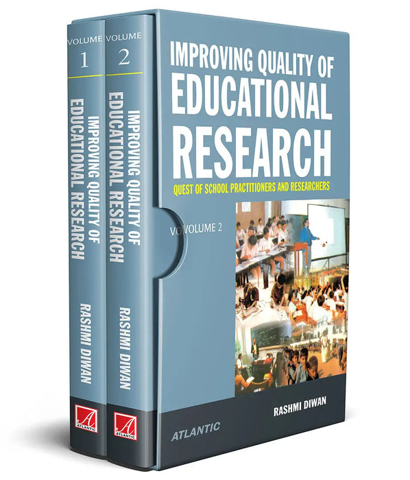 Improving Quality Of Educational Research  (MULTI VOL SET-2 Vols.) by Rashmi Diwan