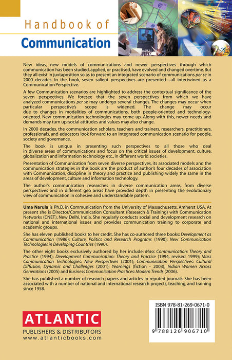 Handbook of Communication Models, Perspectives, Strategies