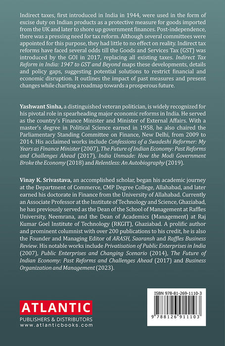 Indirect Tax Reform In India: 1947 to GST And Beyond