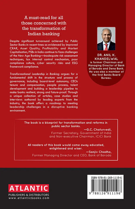 Transformational Leadership in Banking: Challenges of Leadership, Governance and HR in a Digital and Disruptive World by Anil K. Khandelwal