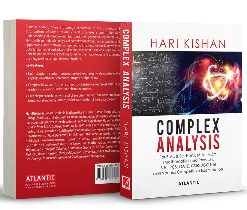 Complex Analysis: For B.A., B.Sc. Hons. M.A., M.Sc., B.E., PCS, GATE, CSIR-UGC Net and Various Competitive Examination by Hari Kishan
