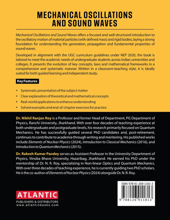 Mechanical Oscillations and Sound Waves  by Nikhil Ranjan Roy/Rakesh Kumar Pandey