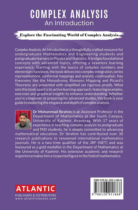 Complex Analysis: An Introduction by Mohammad  Ibrahim Mir