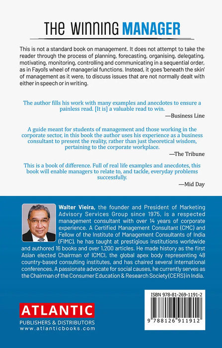 The Winning Manager: Timeless Principles for Corporate Success by Walter Vieira
