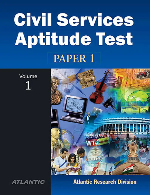 Civil Services Aptitude Test (Paper 1)  (Vol. 1) by Atlantic Research Division