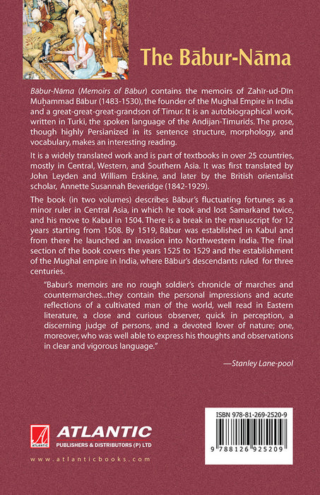 The Babur-Nama: Memoirs of Babur (Vol. 2)