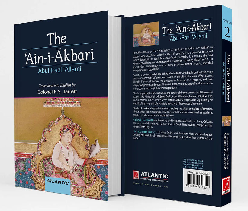 The 'Ain-i-Akbari  (Vol. 2) by Abul-Fazl 'Allami