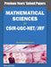 Mathematical Sciences: For CSIR-UGC-NET/JRF: Previous Years' Solved Papers by Atlantic Research Division