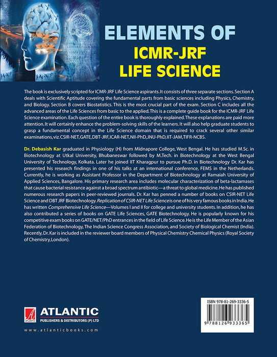 Elements of ICMR-JRF Life Science