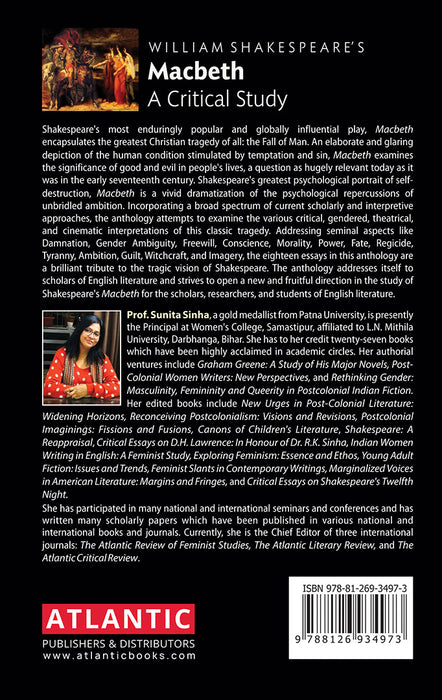 William Shakespeare's Macbeth: a Critical Study