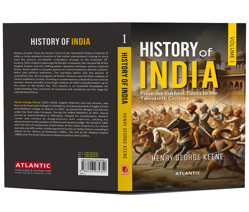 History of India: From the Earliest Times to the Twentieth Century Vol. 1