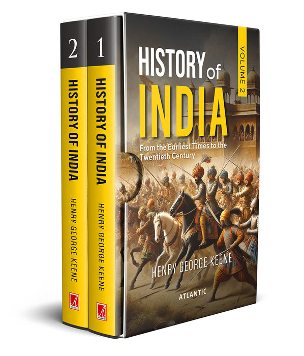 History of India: From the Earliest Times to the Twentieth Century 2 Vols. Set
