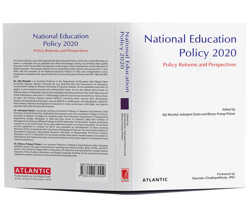 National Education Policy 2020: Policy Reforms And Perspectives by Ajit Mondal/Indrajeet Dutta/Bhanu Pratap Pritam