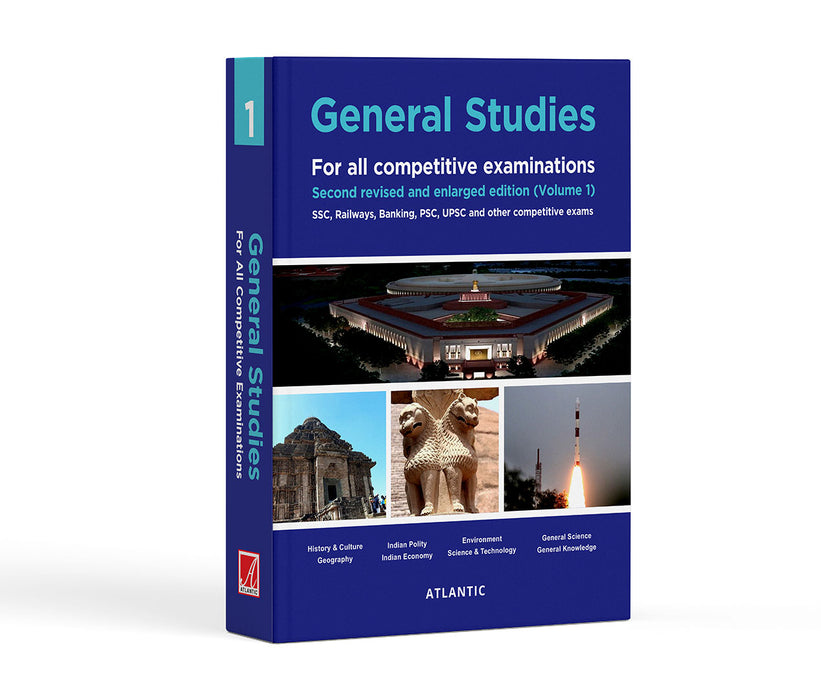 General Studies: For all competitive examinations,SSC, Railways, Banking, PSC, UPSC, and other competitive exams (Vol. 1)