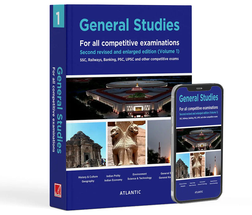 General Studies: For all competitive examinations,SSC, Railways, Banking, PSC, UPSC, and other competitive exams (Vol. 1) by Atlantic Research Division