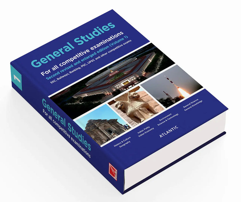 General Studies: For all competitive examinations,SSC, Railways, Banking, PSC, UPSC, and other competitive exams (Vol. 1) by Atlantic Research Division