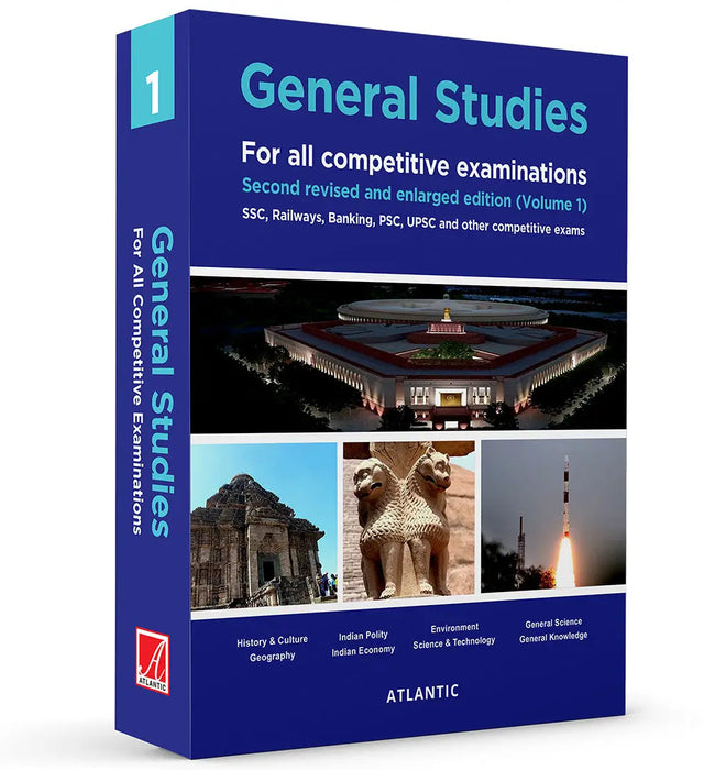 General Studies: For all competitive examinations,SSC, Railways, Banking, PSC, UPSC, and other competitive exams (Vol. 1) by Atlantic Research Division