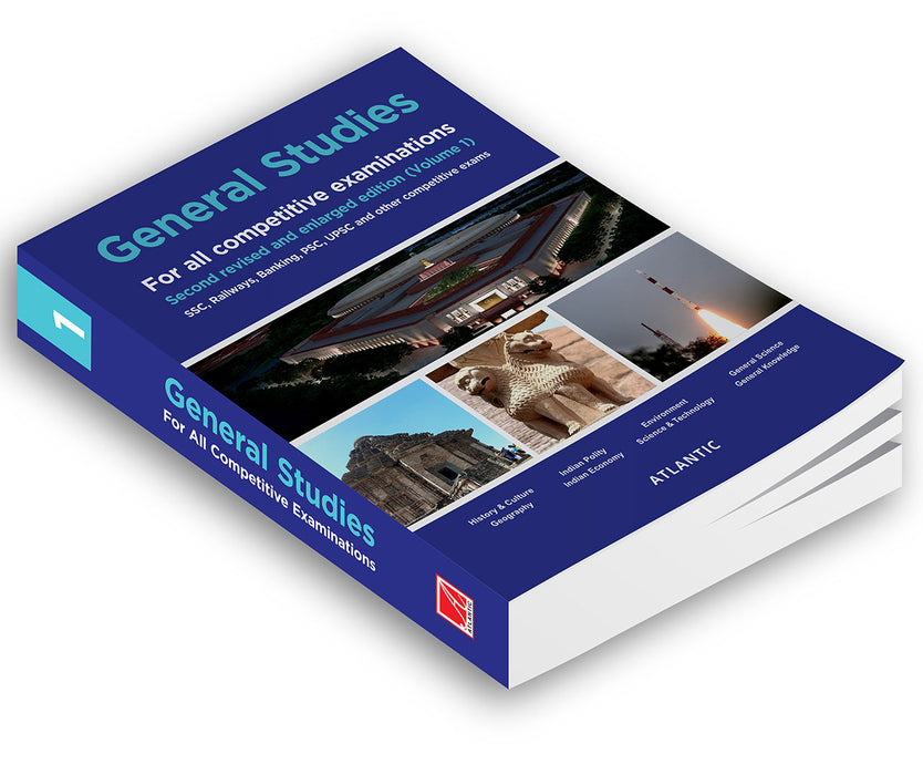 General Studies: For all competitive examinations,SSC, Railways, Banking, PSC, UPSC, and other competitive exams (Vol. 1)