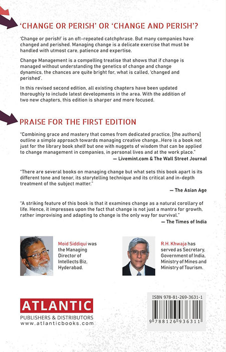 Change Management: Concepts, Techniques, Strategies & Execution