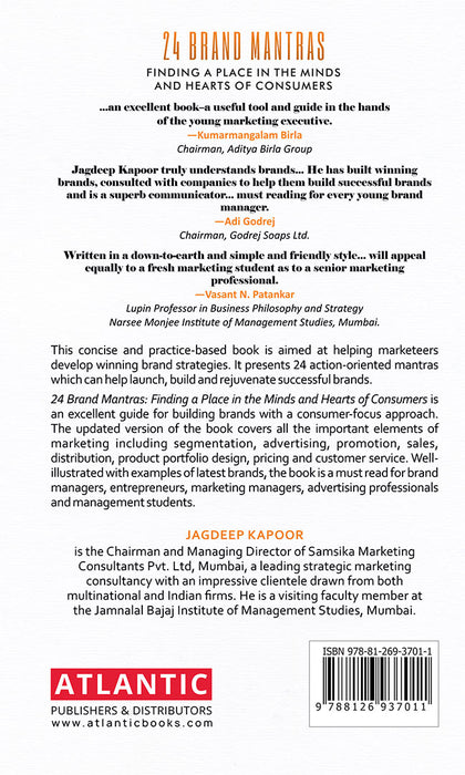 24 Brand Mantras: Finding a Place in the Minds and Hearts of Consumers