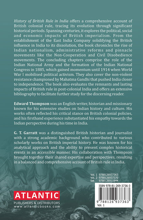 History of British Rule in India (VOL.1)