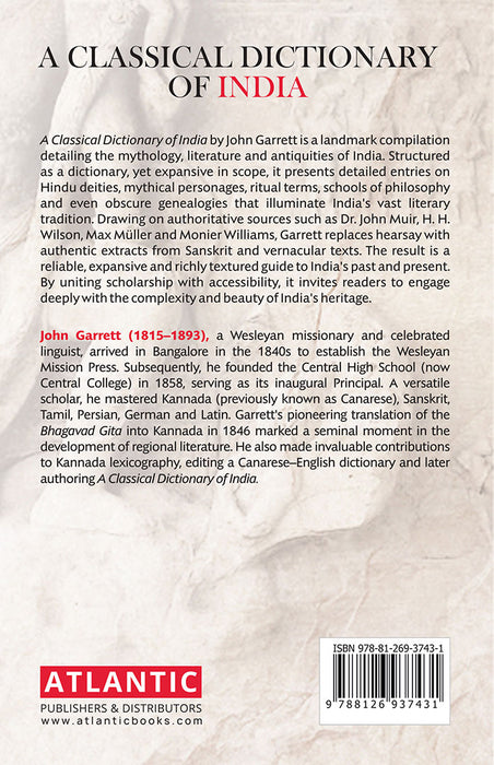 A Classical Dictionary of India by John Garrett