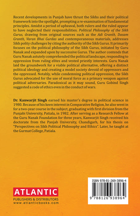 Political Philosophy Of The Sikh Gurus