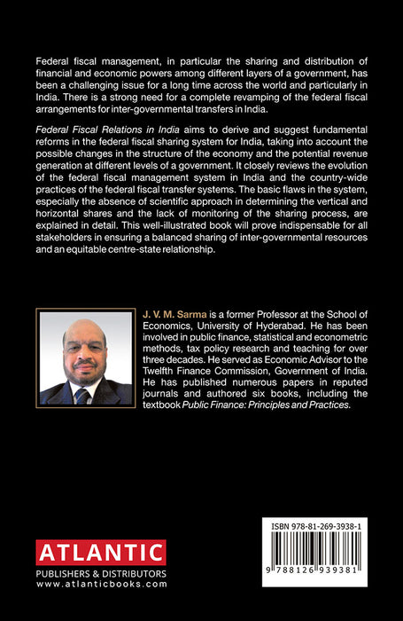 Federal Fiscal Relations in India: Imperatives for Restructuring by J. V. M. Sarma