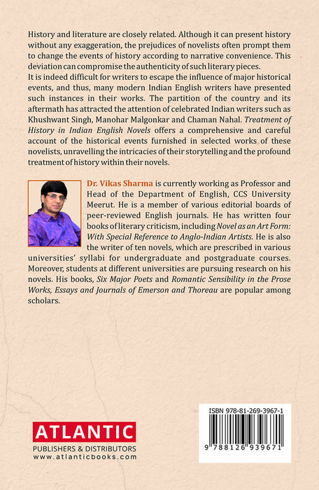 Treatment of History in Indian English Novels