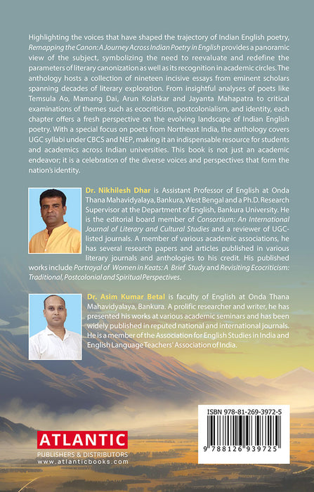 Remapping the Canon: a Journey across Indian Poetry in English