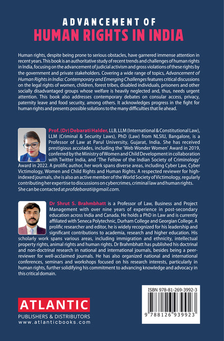 Advancement of Human Rights in India: Contemporary and Emerging Challenges