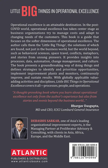 Little BIG Things in Operational Excellence by Debashis Sarkar