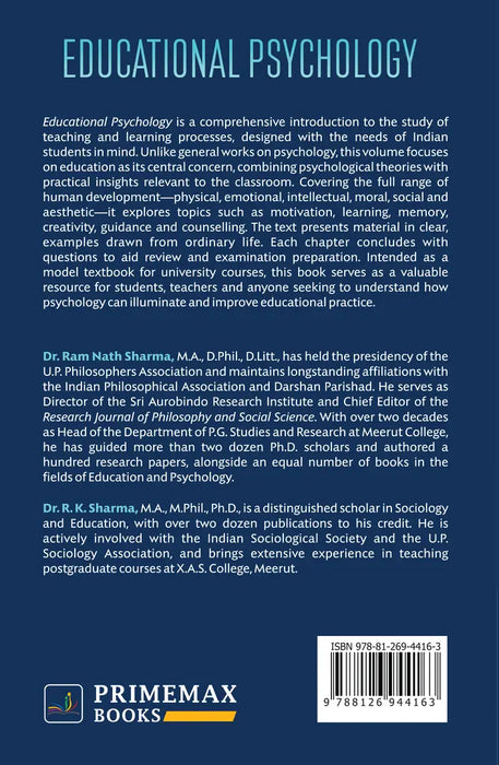 Educational Psychology  by R.N. Sharma/R.K. Sharma