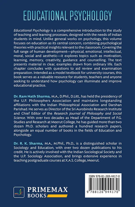 Educational Psychology by Dr. R.N. Sharma 