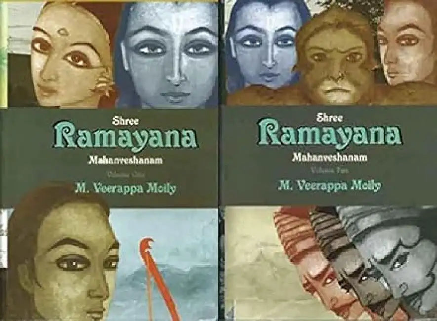 Shree Ramayana Mahanveshanam -Vol.I & Ii by M Veerappa Moily