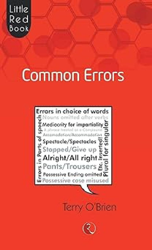 Little Red Book Common Errors by Terry O Brien