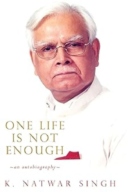 One Life Is Not Enough by K Natwar Singh