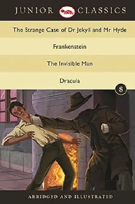 Junior Classics Book -08 by R L Stevenson, M Shelly, H.G.Wells, Bram Stoker
