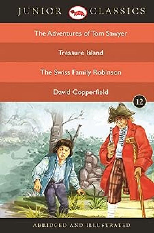 Junior Classics Book -12 by M Twain, R L Stevenson, J David Wyas, C. Dickens