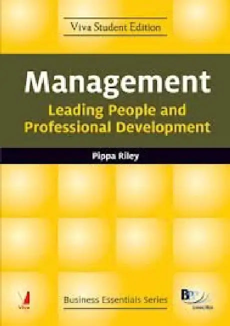 Leading People And Professional Development by Pippa Riley