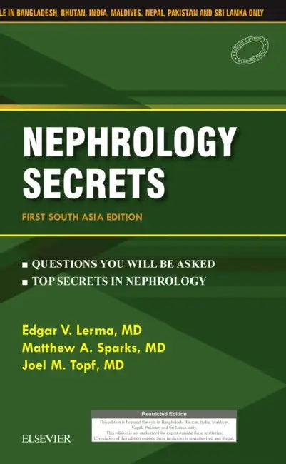 Nephrology Secrets: First South Asia Edition by Matthias Cornils