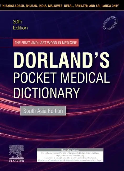 Dorlands Pocket Medical Dictionary, 30E by Dorland