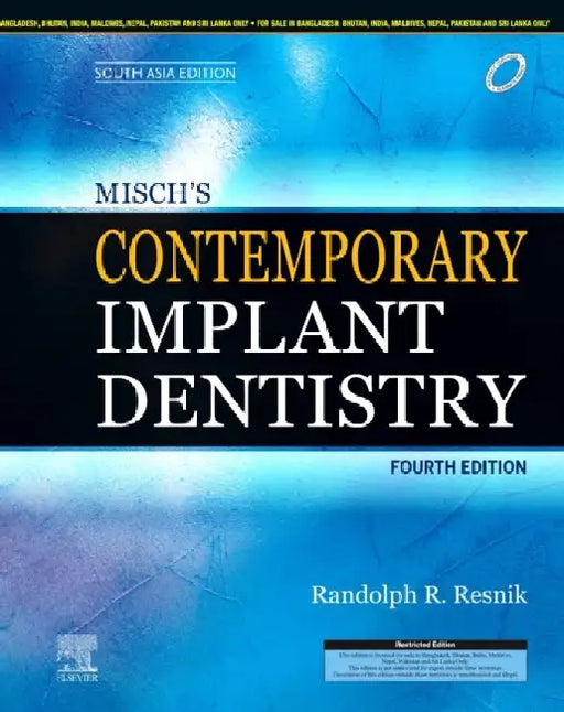 Misch's Contemporary Implant Dentistry, 4e: South Asia Edition by Randolph Resnik